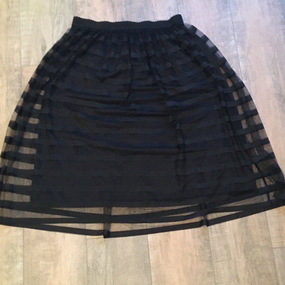 Black skirt
